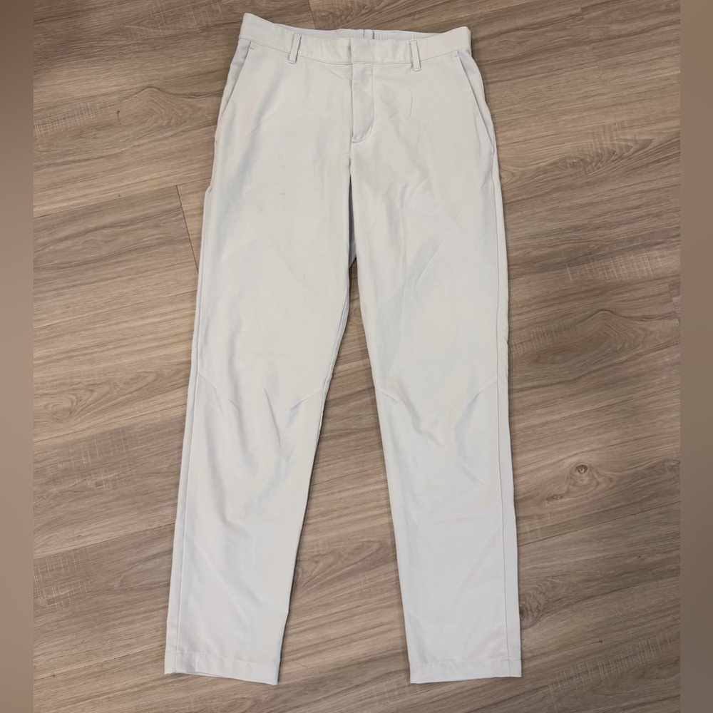 Nike Men's White Golf Pants Slim Fit 32x34 Medium